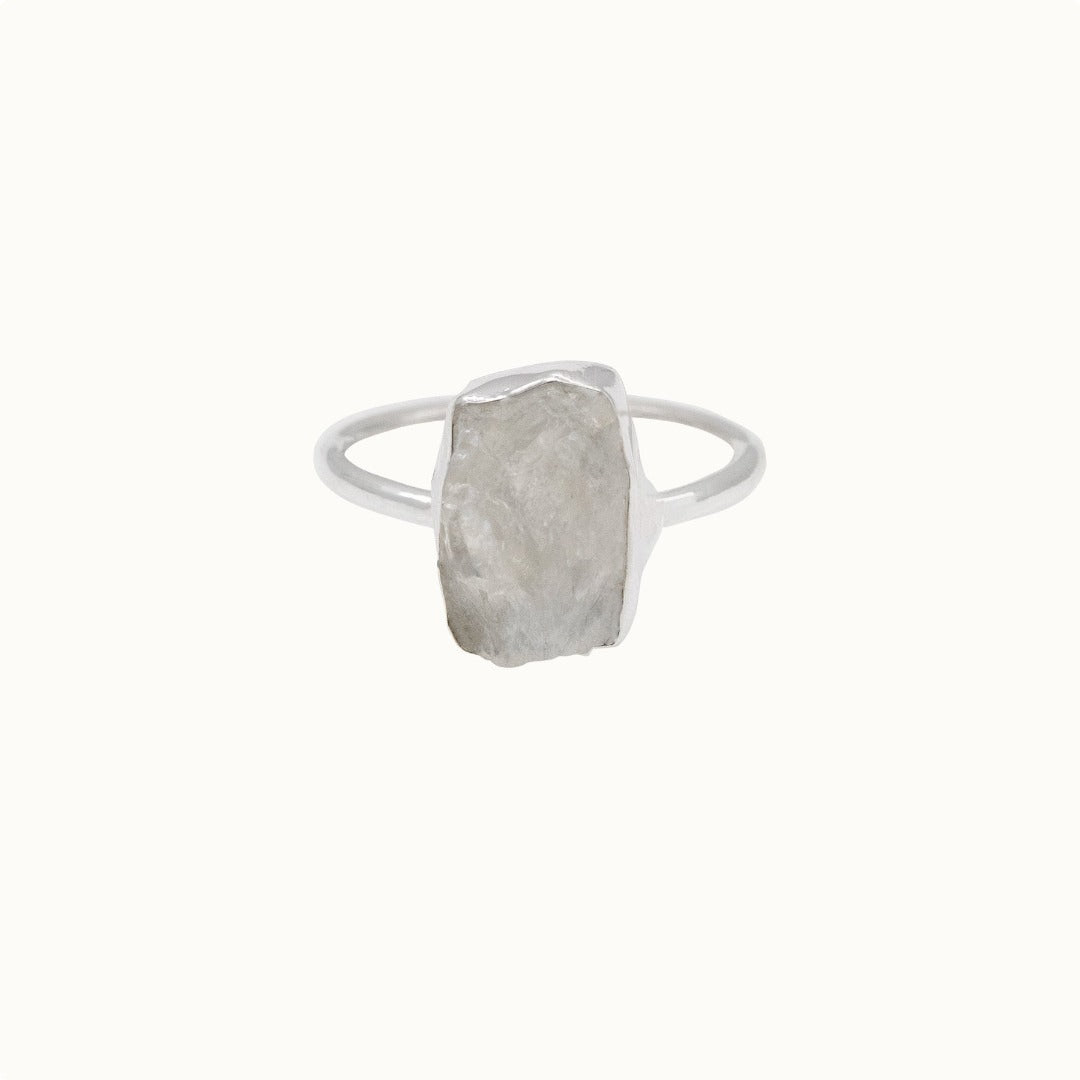 Gaia Mondstein Ring Silber - Spirit of Liebs