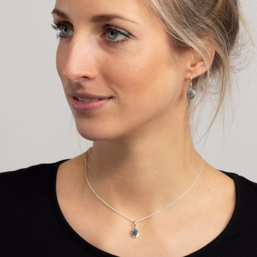 Nimbus Topas Charm Silber - Spirit of Liebs
