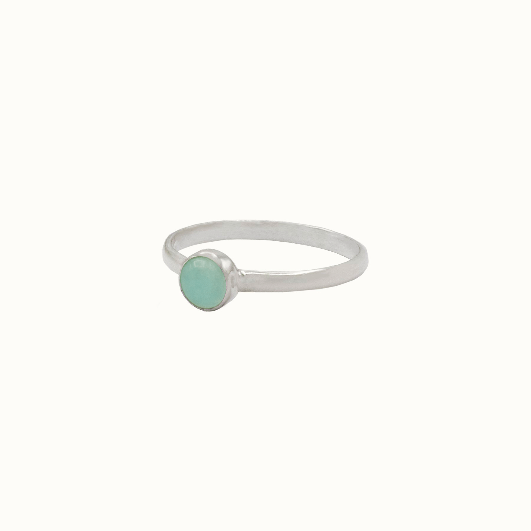 Una Amazonit Ring Silber - Spirit of Liebs
